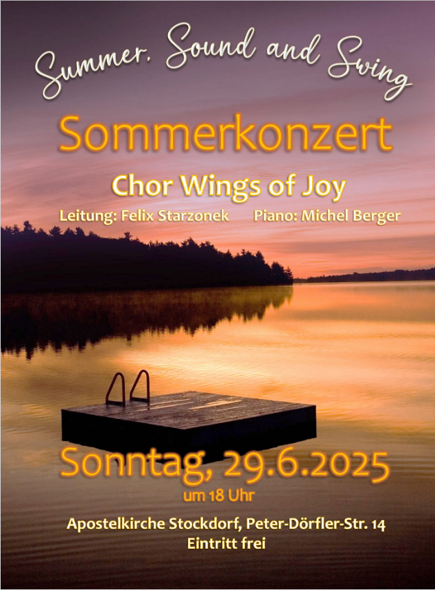 Plakat Konzert am 21. Dezember 2024